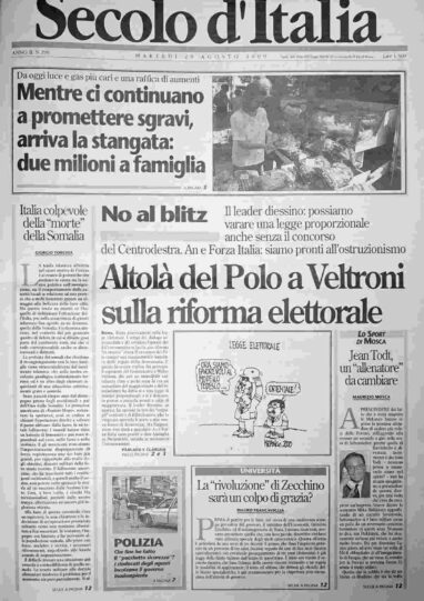 martedì 29 agosto 2000