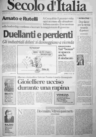 domenica 3 settembre 2000