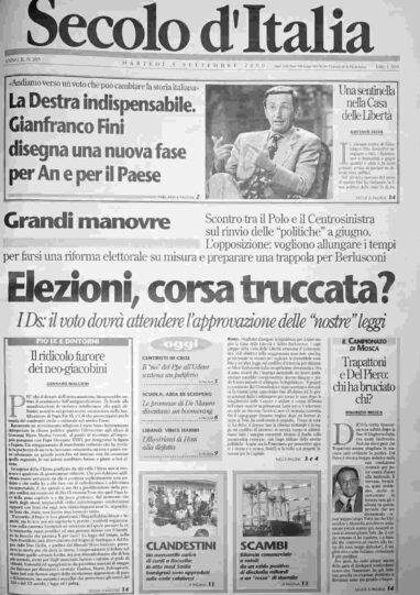 martedì 5 settembre 2000