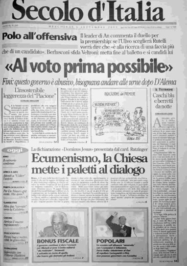 mercoledì 6 settembre 2000