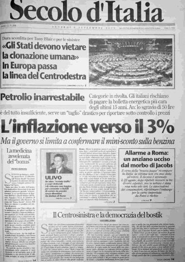 venerdì 8 settembre 2000