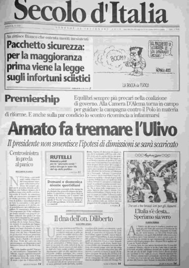venerdì 22 settembre 2000