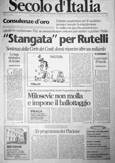mercoledì 27 settembre 2000