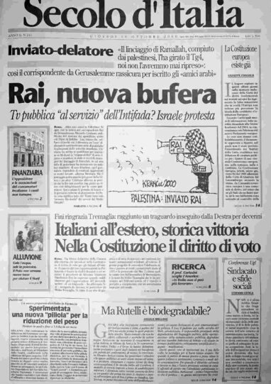 giovedì 19 ottobre 2000