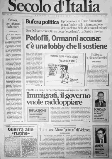 martedì 31 ottobre 2000