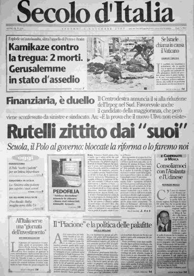 venerdì 3 novembre 2000