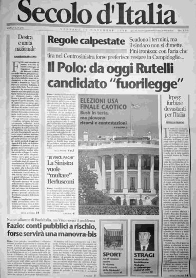 venerdì 10 novembre 2000