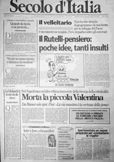 martedì 14 novembre 2000