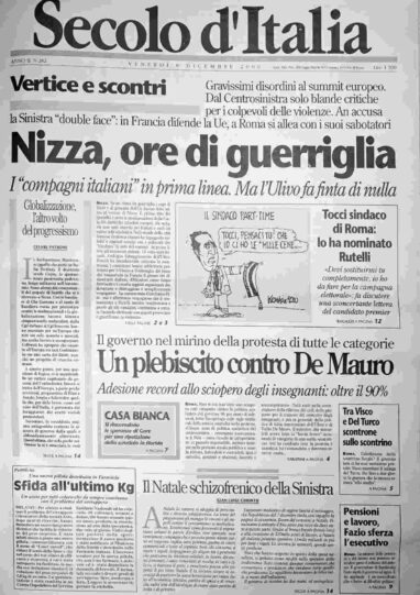 venerdì 8 dicembre 2000