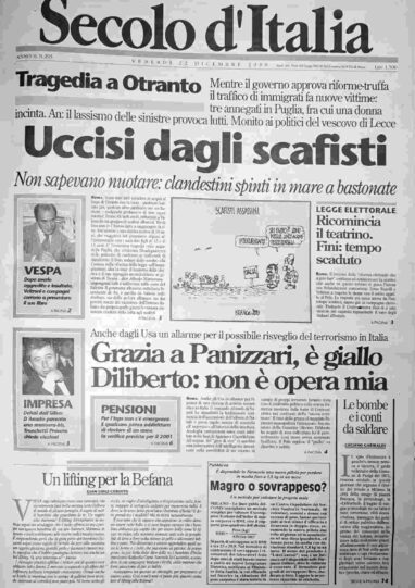 venerdì 22 dicembre 2000
