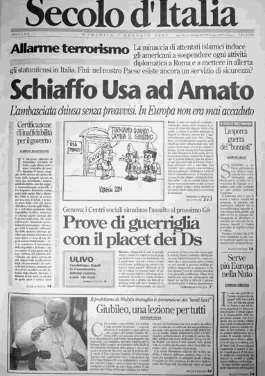 domenica 7 gennaio 2001