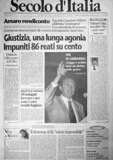 sabato 13 gennaio 2001