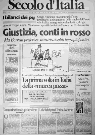 domenica 14 gennaio 2001