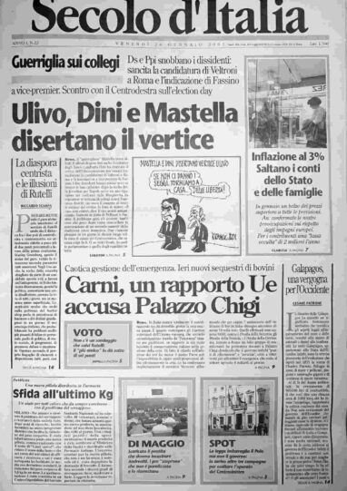 venerdì 26 gennaio 2001