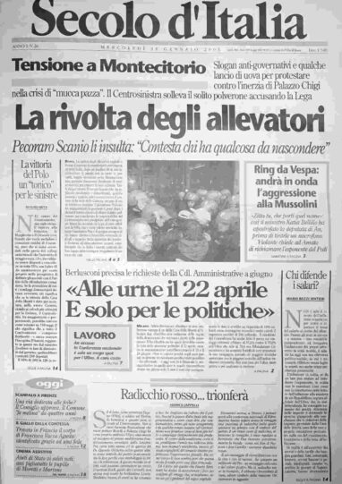 mercoledì 31 gennaio 2001