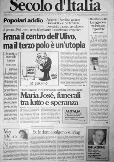 sabato 3 febbraio 2001