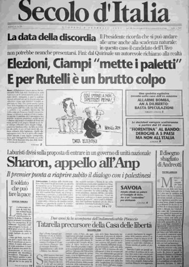 giovedì 8 febbraio 2001