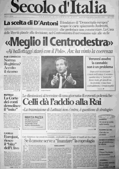 venerdì 9 febbraio 2001