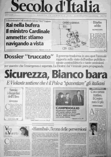 sabato 10 febbraio 2001