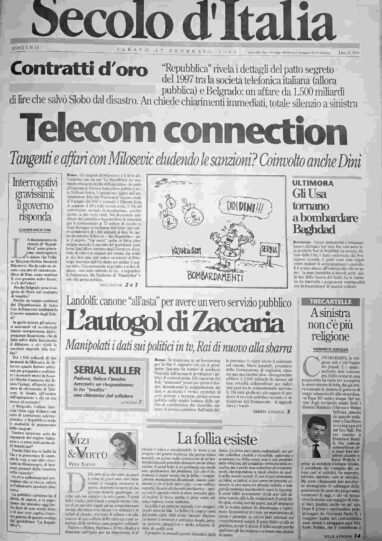 sabato 17 febbraio 2001