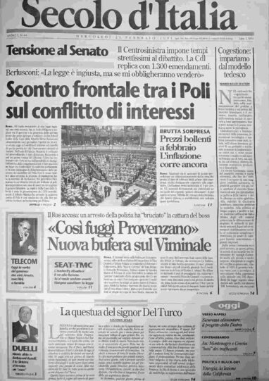 mercoledì 21 febbraio 2001