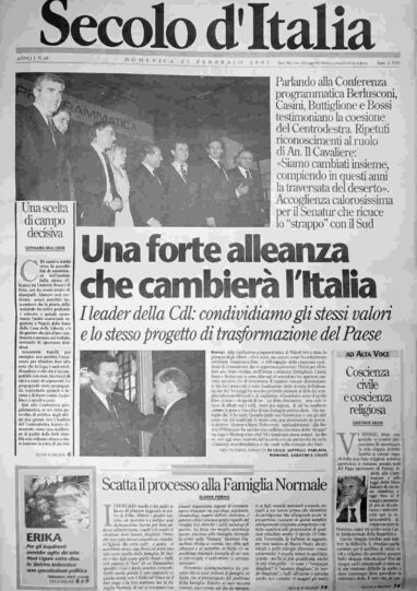 domenica 25 febbraio 2001