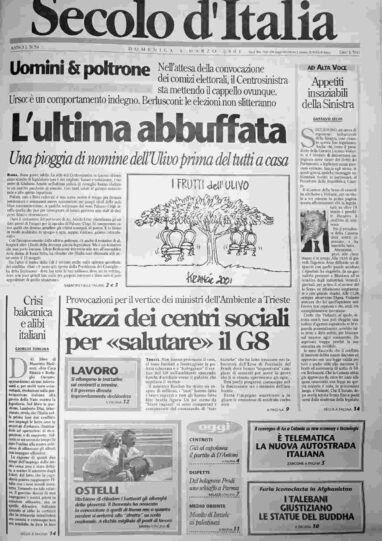 domenica 4 marzo 2001
