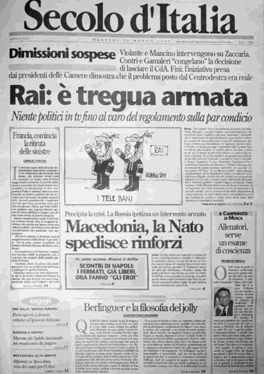 martedì 20 marzo 2001