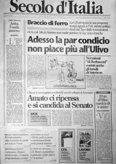 giovedì 22 marzo 2001