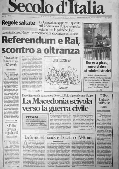 venerdì 23 marzo 2001