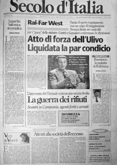 sabato 24 marzo 2001