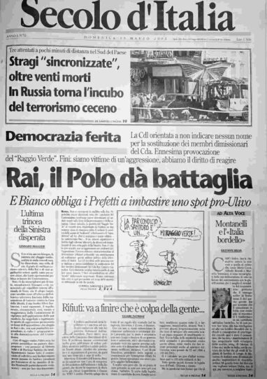 domenica 25 marzo 2001