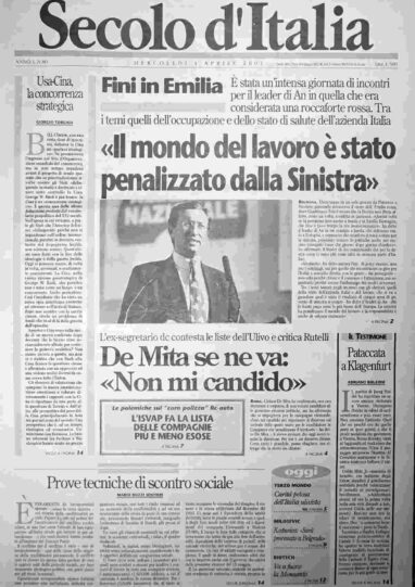 mercoledì 4 aprile 2001