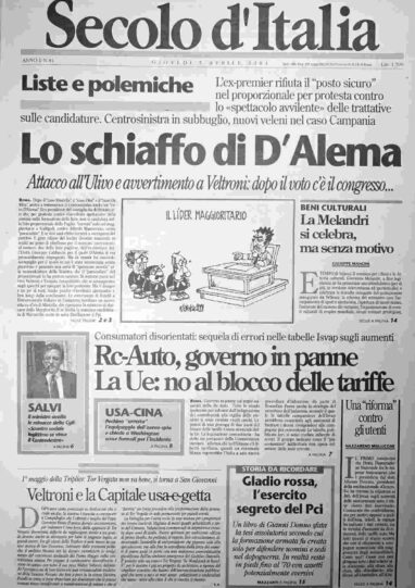 giovedì 5 aprile 2001