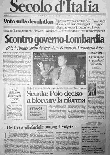 domenica 8 aprile 2001