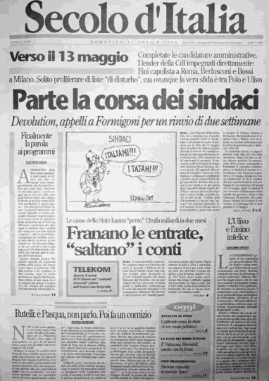 domenica 15 aprile 2001