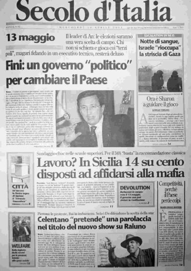 mercoledì 18 aprile 2001