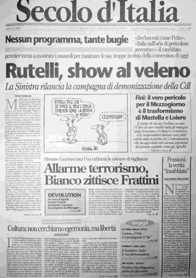 venerdì 20 aprile 2001
