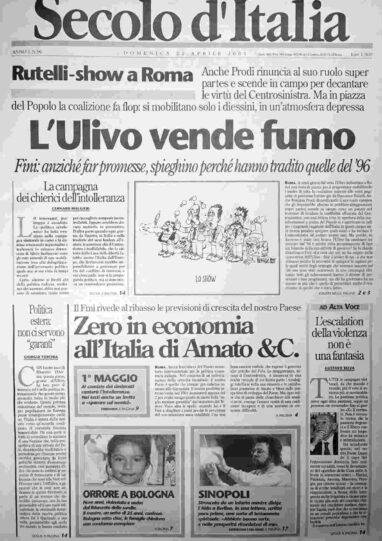 domenica 22 aprile 2001