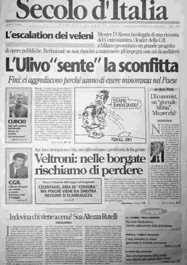 domenica 29 aprile 2001