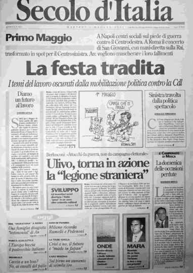 martedì 1 maggio 2001