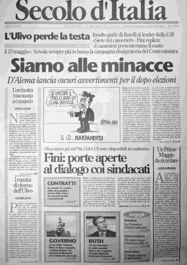 giovedì 3 maggio 2001