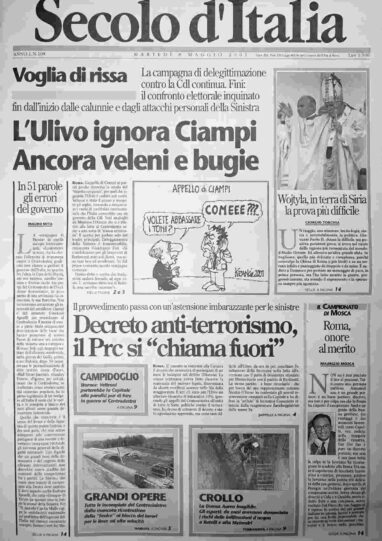 martedì 8 maggio 2001