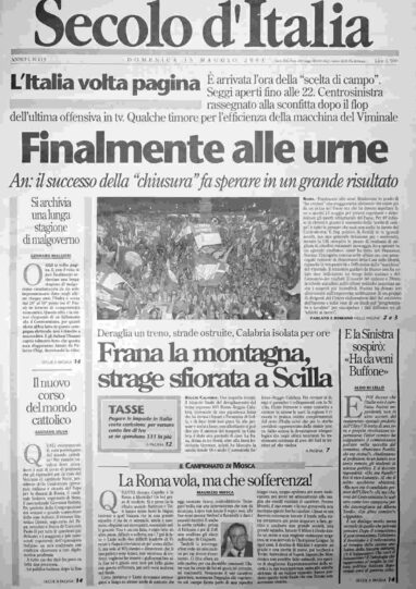domenica 13 maggio 2001