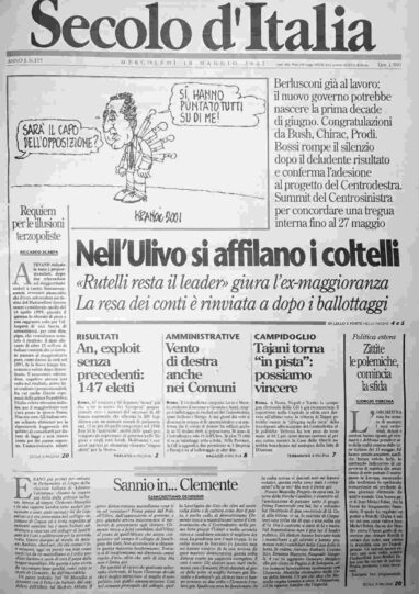 mercoledì 16 maggio 2001