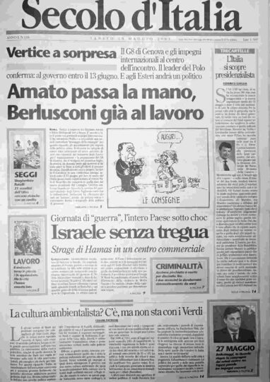 sabato 19 maggio 2001