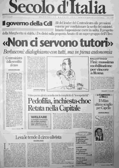 martedì 22 maggio 2001