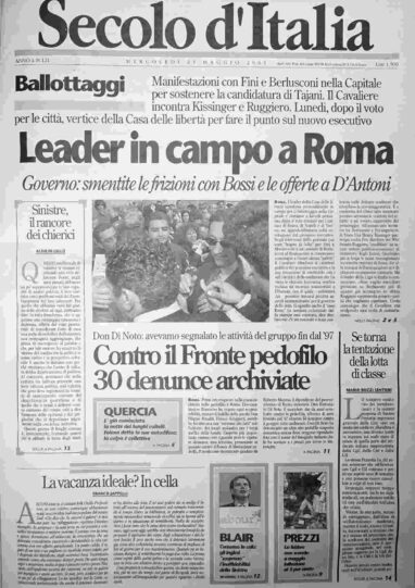 mercoledì 23 maggio 2001