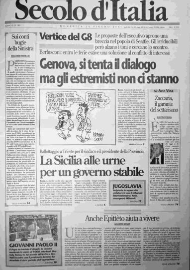 domenica 24 giugno 2001