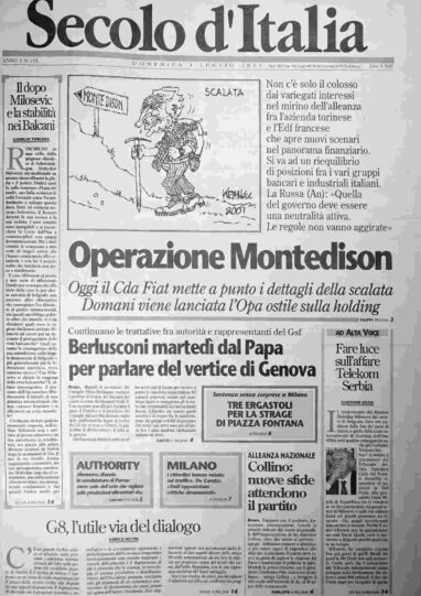 domenica 1 luglio 2001